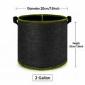 [UPGRADED] Heavy Duty Grow Bags - Say Goodbye to Root Rot!