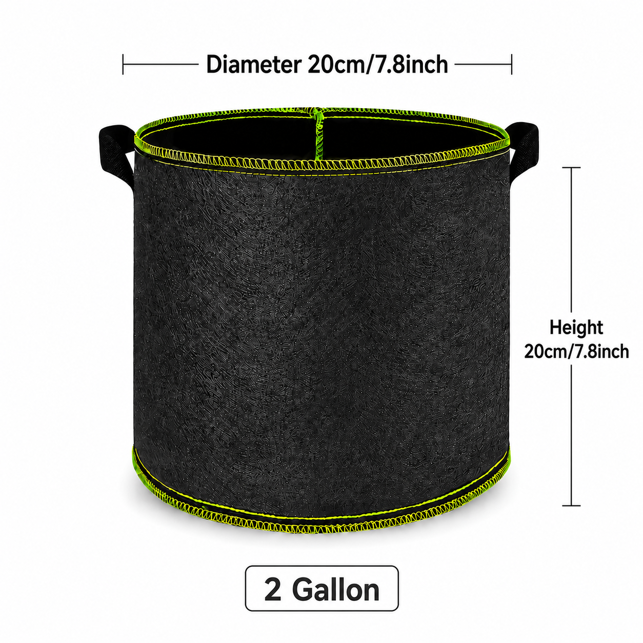 [UPGRADED] Heavy Duty Grow Bags - Say Goodbye to Root Rot!