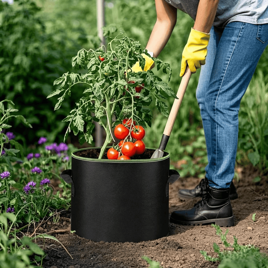 [UPGRADED] Heavy Duty Grow Bags - Say Goodbye to Root Rot!