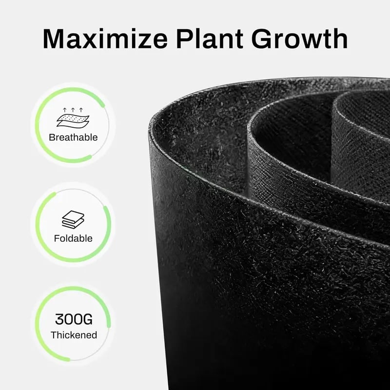 [UPGRADED] Heavy Duty Grow Bags - Say Goodbye to Root Rot!