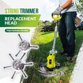 🔥Last Day 49% OFF-Universal Steel Wire Trimmer Head Replacement – Heavy-Duty Weed Brush Cutter Attachment for Electric & Cordless String Trimmers, Fits 5mm Shaft, Ideal for Grass, Moss & Rust Removal