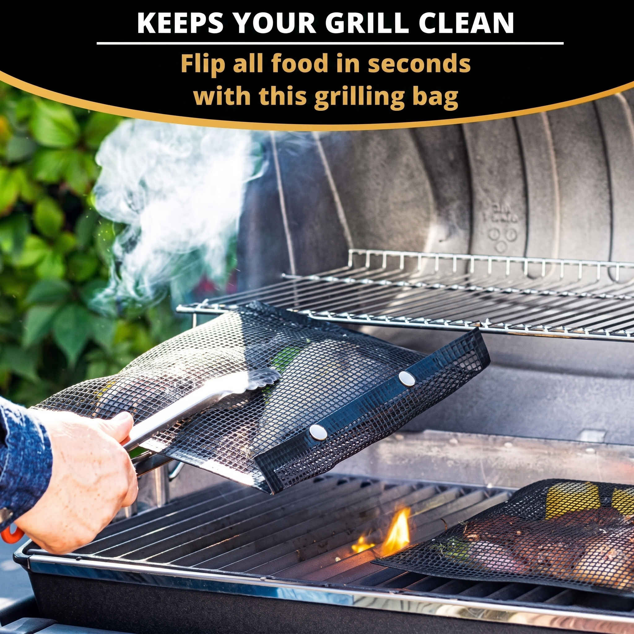 ☀️ Summer BBQ Prep:Buy 2 Get 2FREE— $6.74EACH🎁Barbecue mesh bag