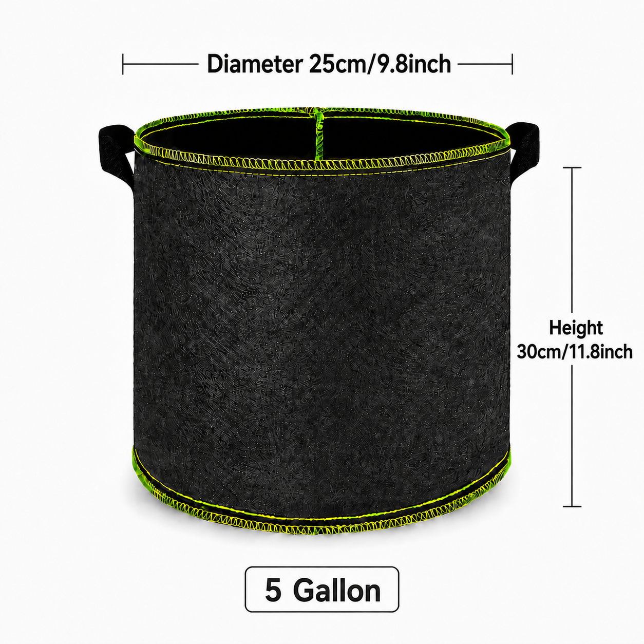 [UPGRADED] Heavy Duty Grow Bags - Say Goodbye to Root Rot!